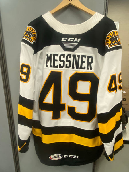 49 Joel Messner 2019-20 Game Worn Black Jersey – Providence Bruins Ticket  Plans
