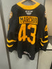 #43 Tommy Marchin 2019-20 Game Worn Black Jersey