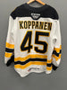 #45 Joona Koppanen 2022-23 Game Worn White Jersey